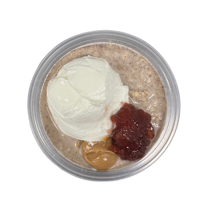 Protein Overnight Oats with P&J